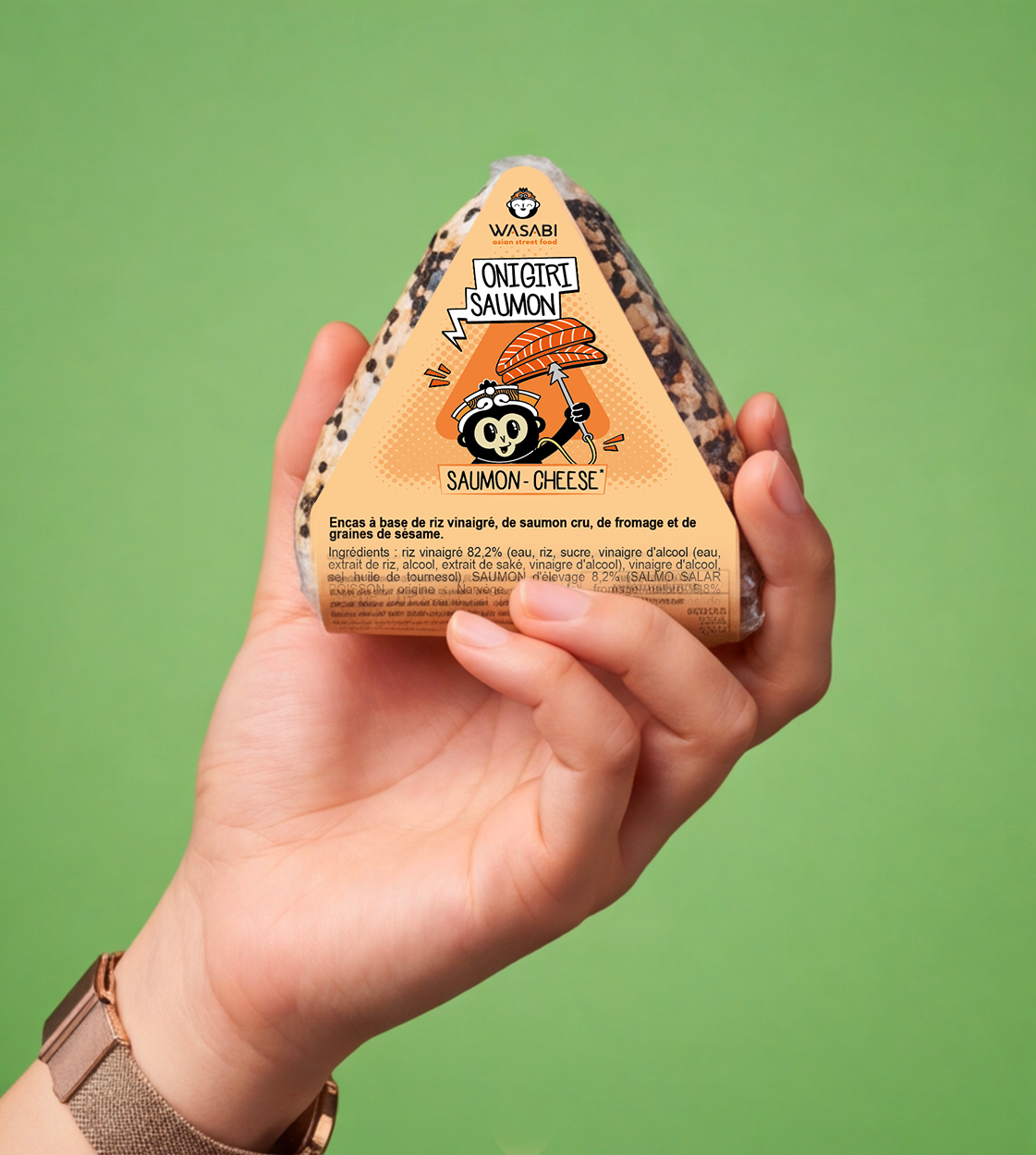 ONIGIRI SAUMON CHEESE